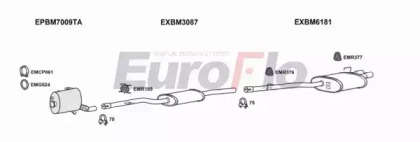 Глушитель EuroFlo BM53030D 2004B